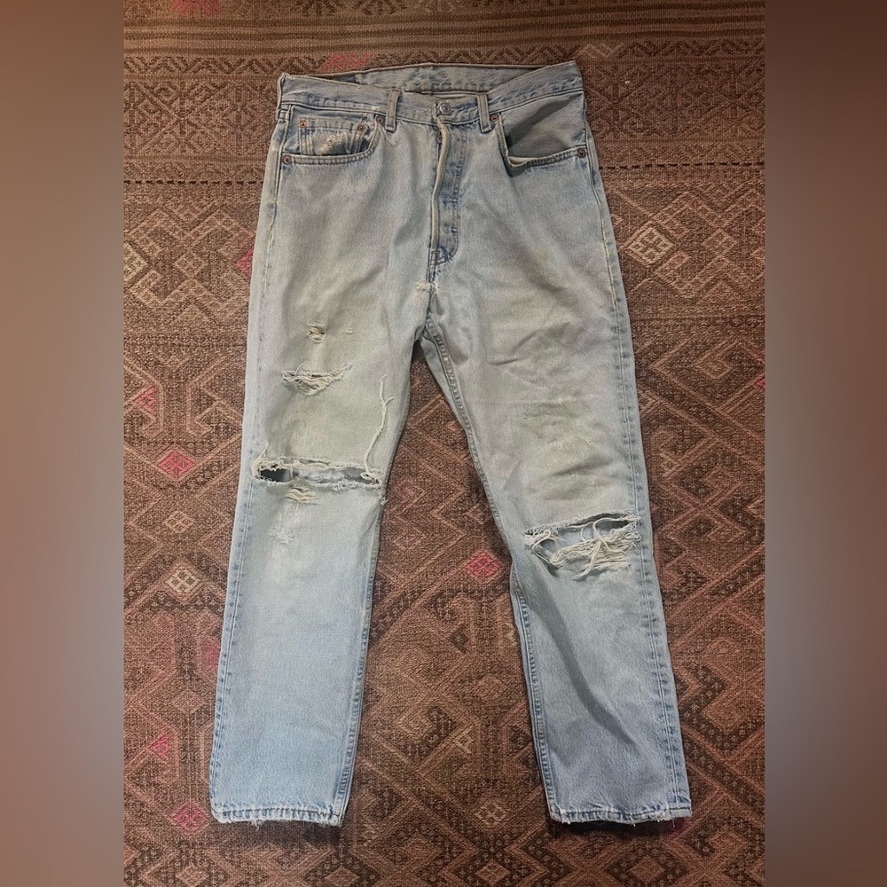 Vintage made in USA Levi’s 501 jeans 32 x 30